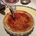The classic Crème Brulee